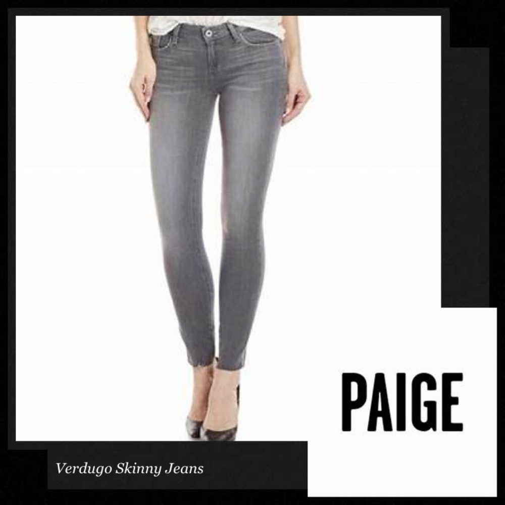 PAIGE Transcend Verdugo Raw Hem Ultra Skinny Jeans